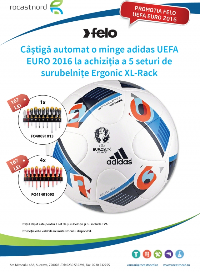 Promotia FELO UEFA EURO 2016